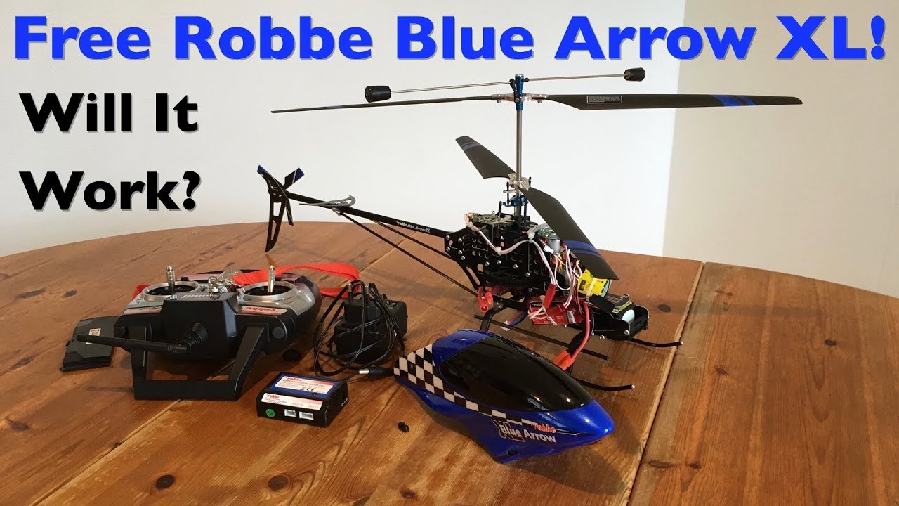 Robbe Blue Arrow XL Helicopter For Free! Will It Work?