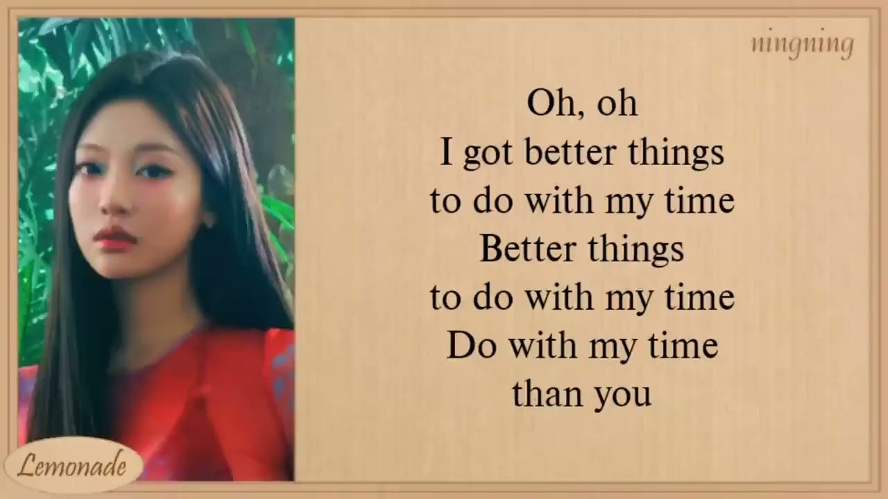 Aespa Better Things Lyrics