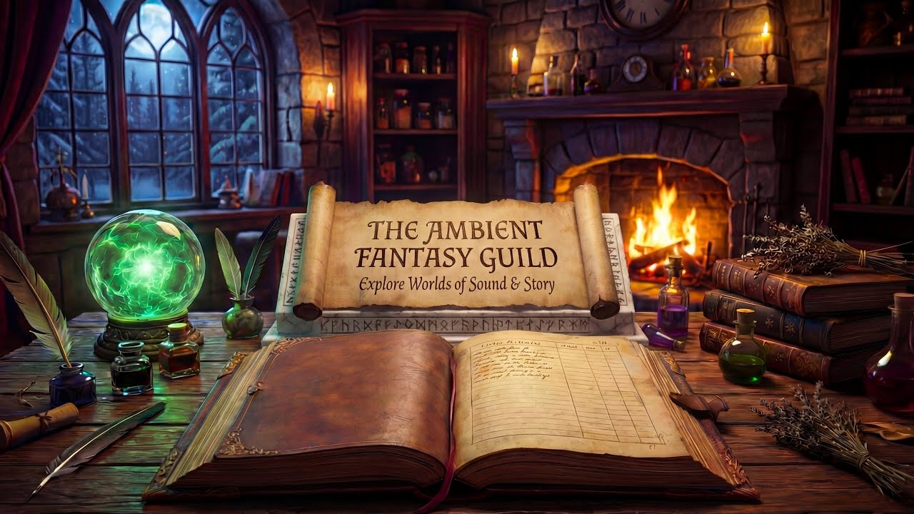 12 Hours of Mages & Rangers | Slow & Mellow Medieval Fantasy Music for Focus & TTRPGs