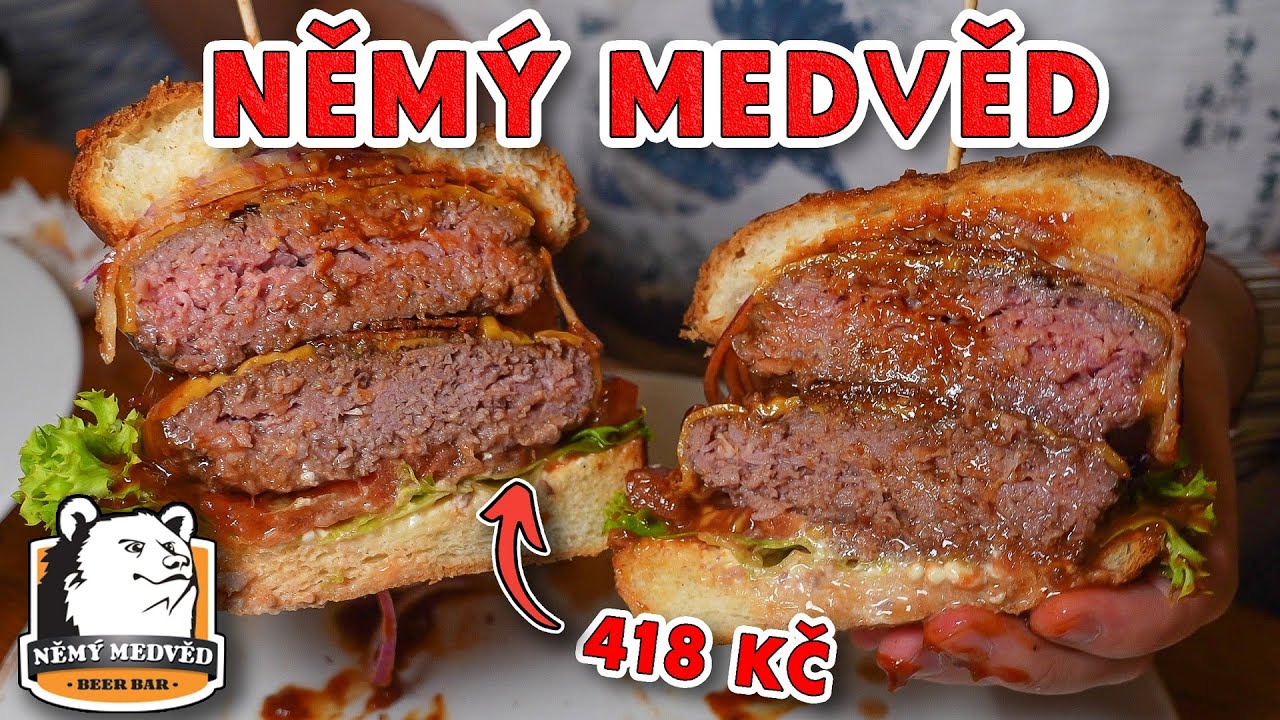 MĚLNICKÁ BURGEROVÁ LEGENDA - Němý Medvěd!