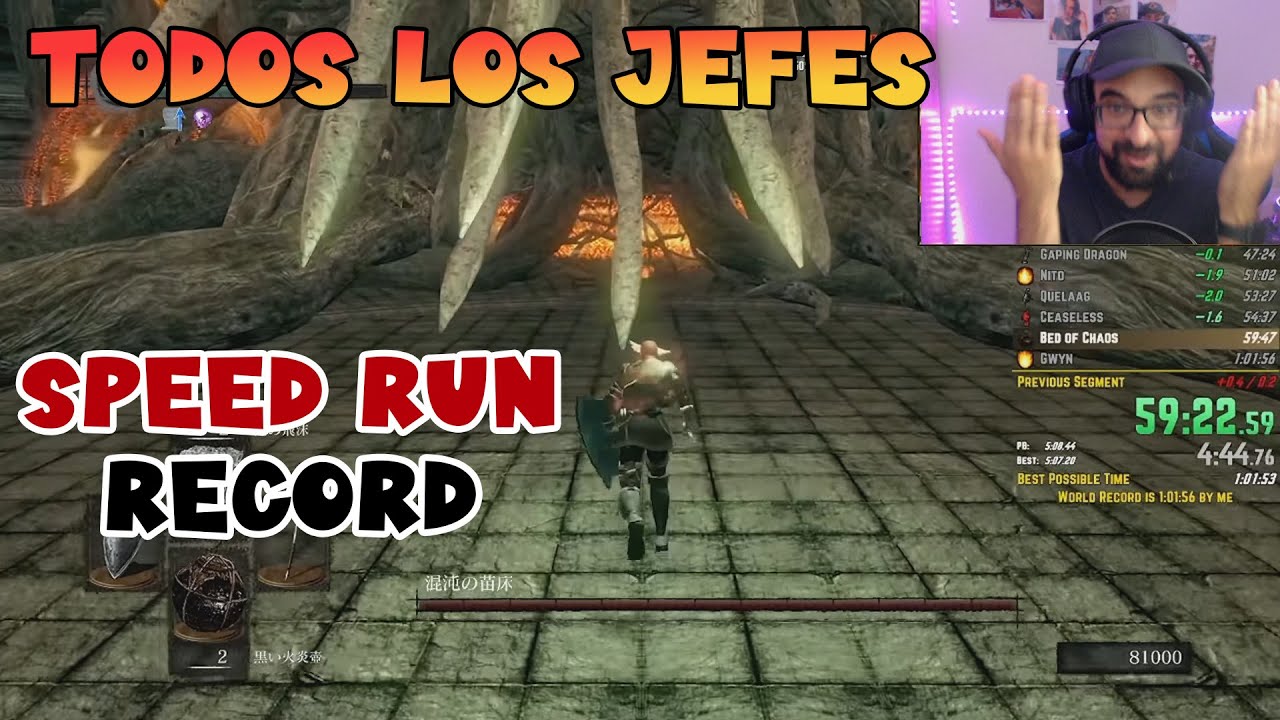 EL MEJOR SPEED RUN de DARK SOULS con TODOS LOS JEFES | Esto vale ORO