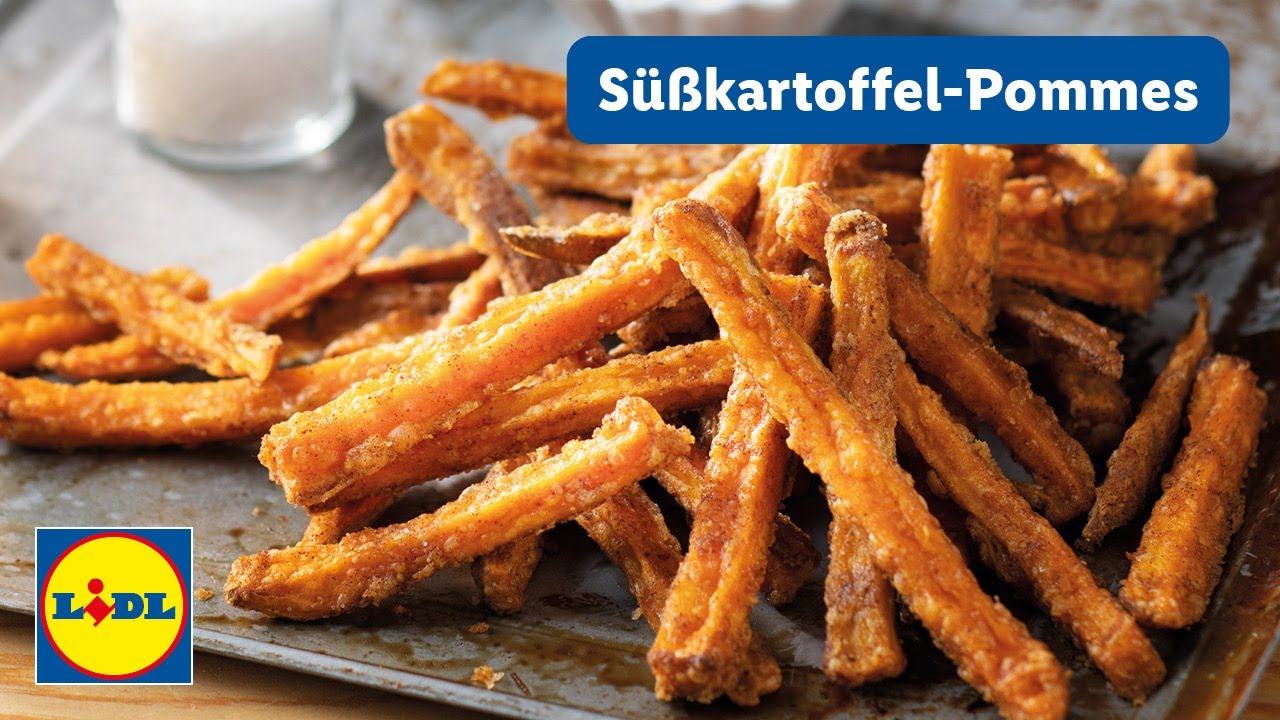 Knusprige S&uuml;&szlig;kartoffel-Pommes aus dem Backofen | Lidl Kochen