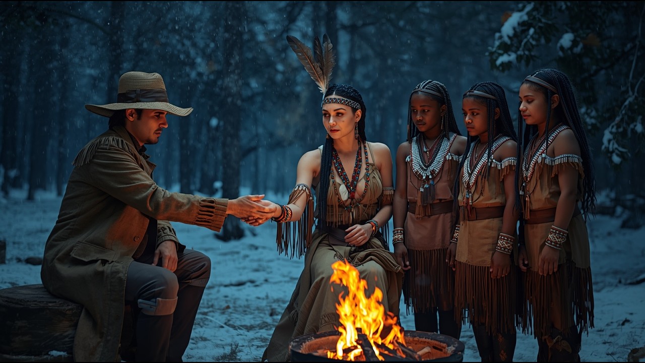 “She Asked Only for Warmth for Her Children — The Cowboy Knew He Could Die for Saying Yes”.|Moon