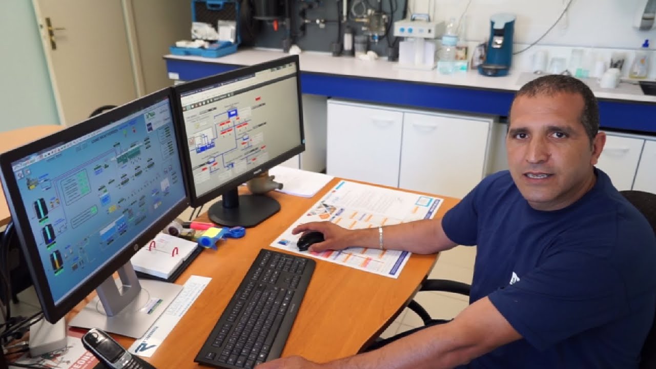 Jamel, producteur d'eau potable au SMDEA