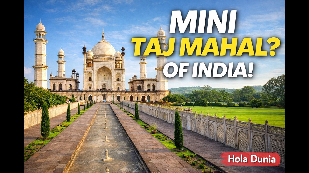 Mini Taj Mahal of India? 🤯 | Bibi Ka Maqbara Chhatrapati Sambhajinagar Tour | Lalbagh Tomb History