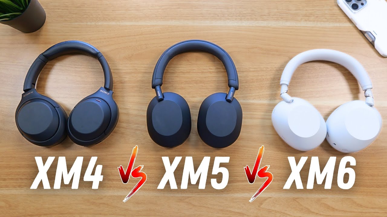 Sony WH-1000XM6 vs XM5 vs XM4 : Vous allez être surpris !