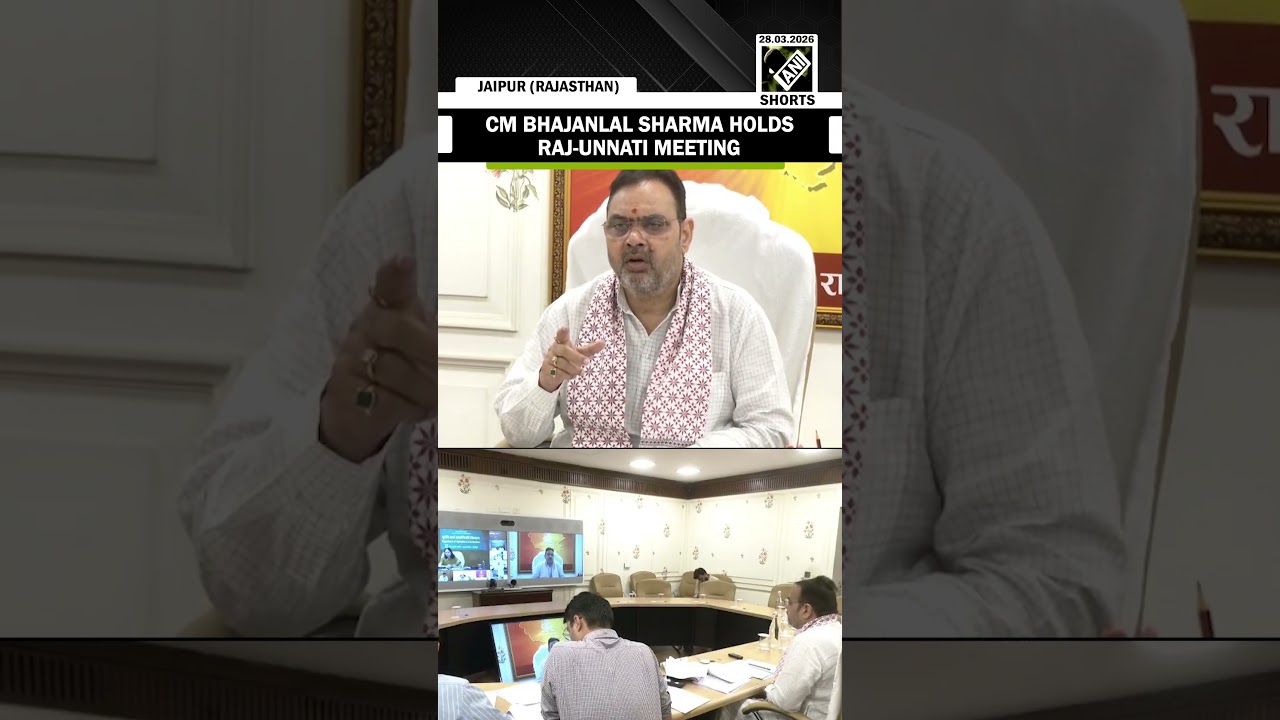 Rajasthan CM Bhajanlal Sharma holds Raj-Unnati meeting at CMO | Jaipur