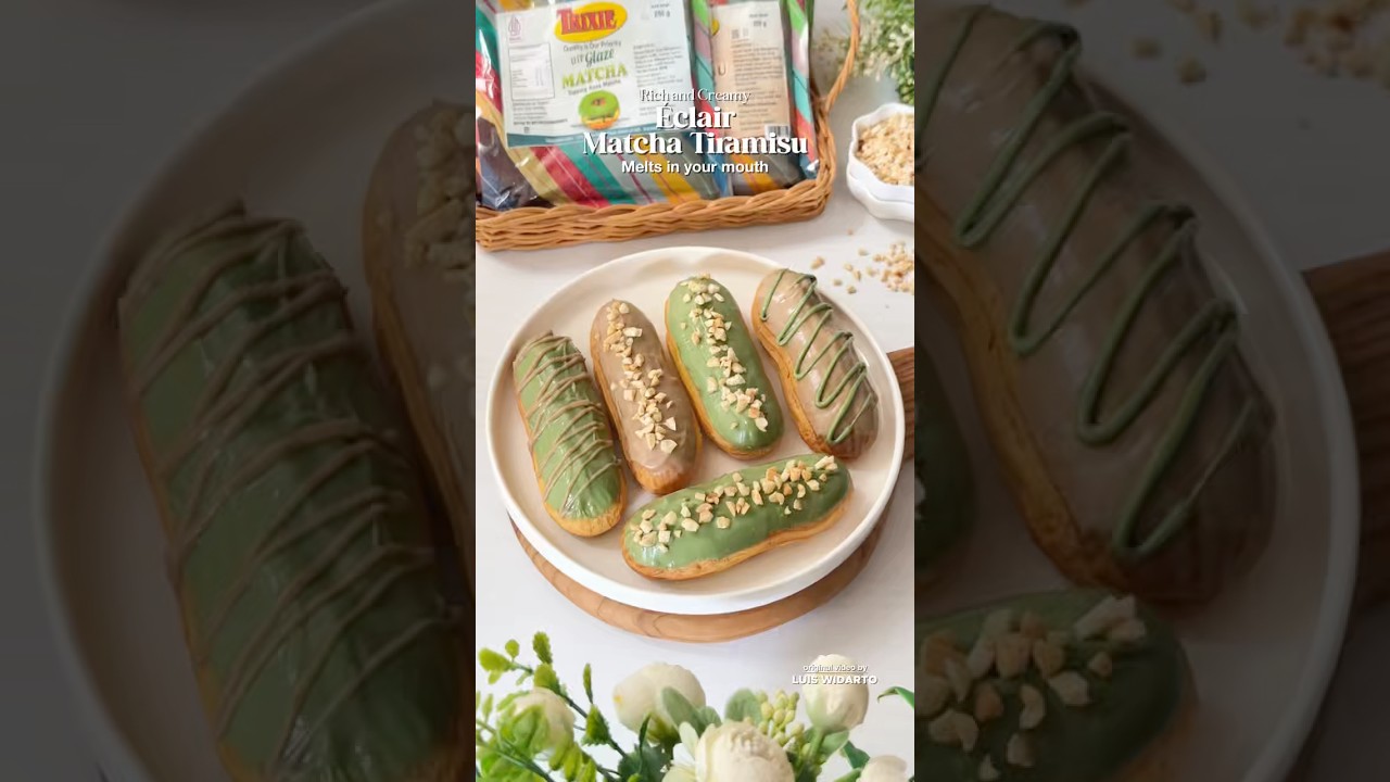 Éclair Matcha Tiramisu