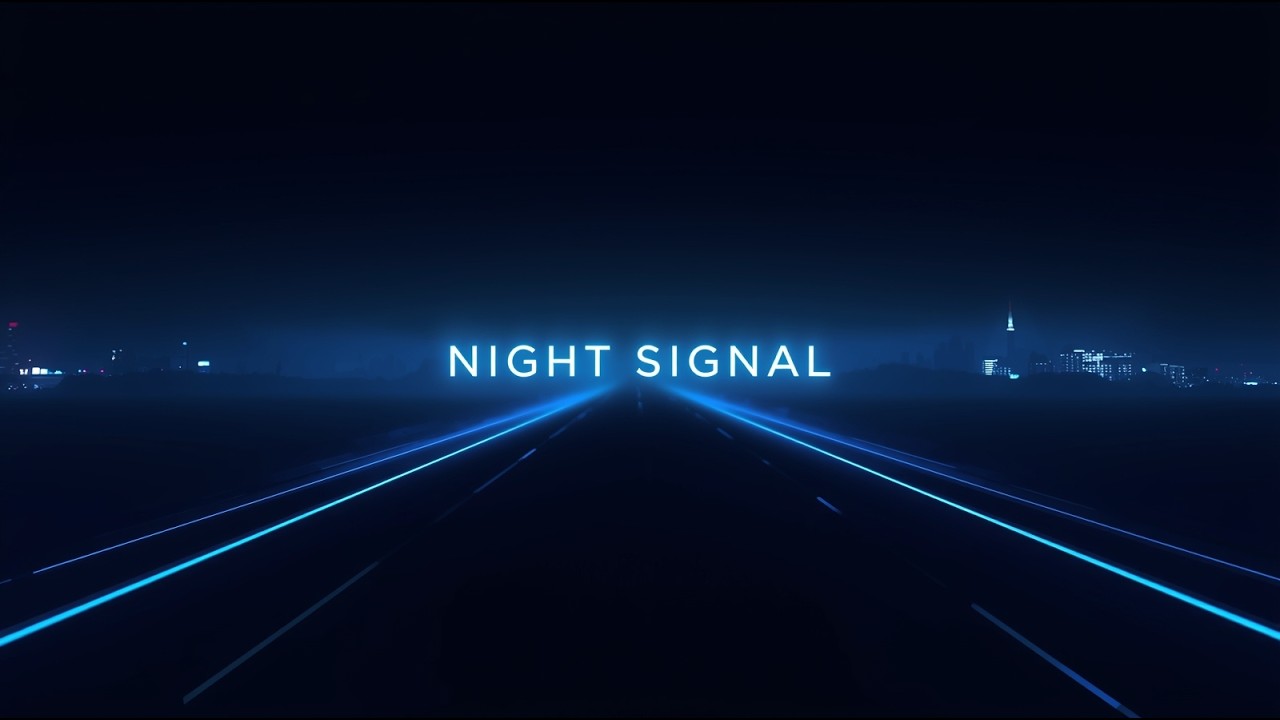 Night Signal &ndash; Dark Atmospheric Electronic | Hypnotic Night Drive Techno
