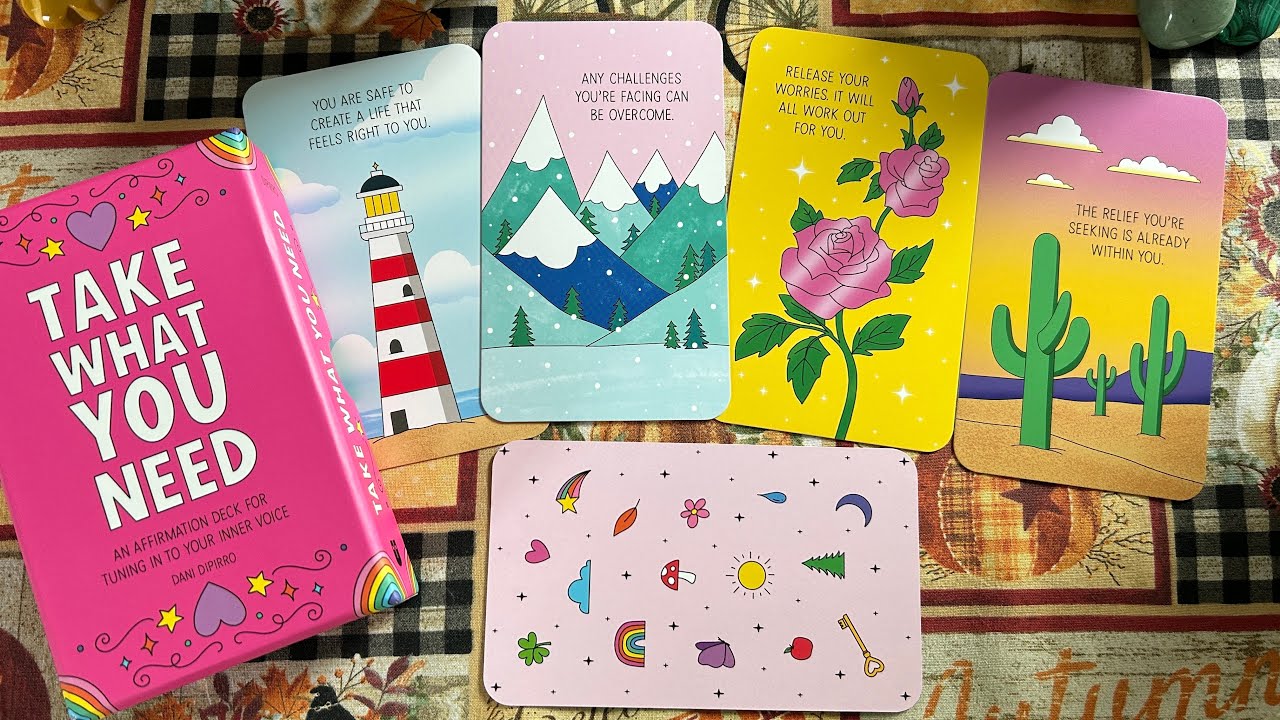 Take What You Need: An Affirmation Deck for Tuning in to Your Inner Voice | Walkthrough & Review