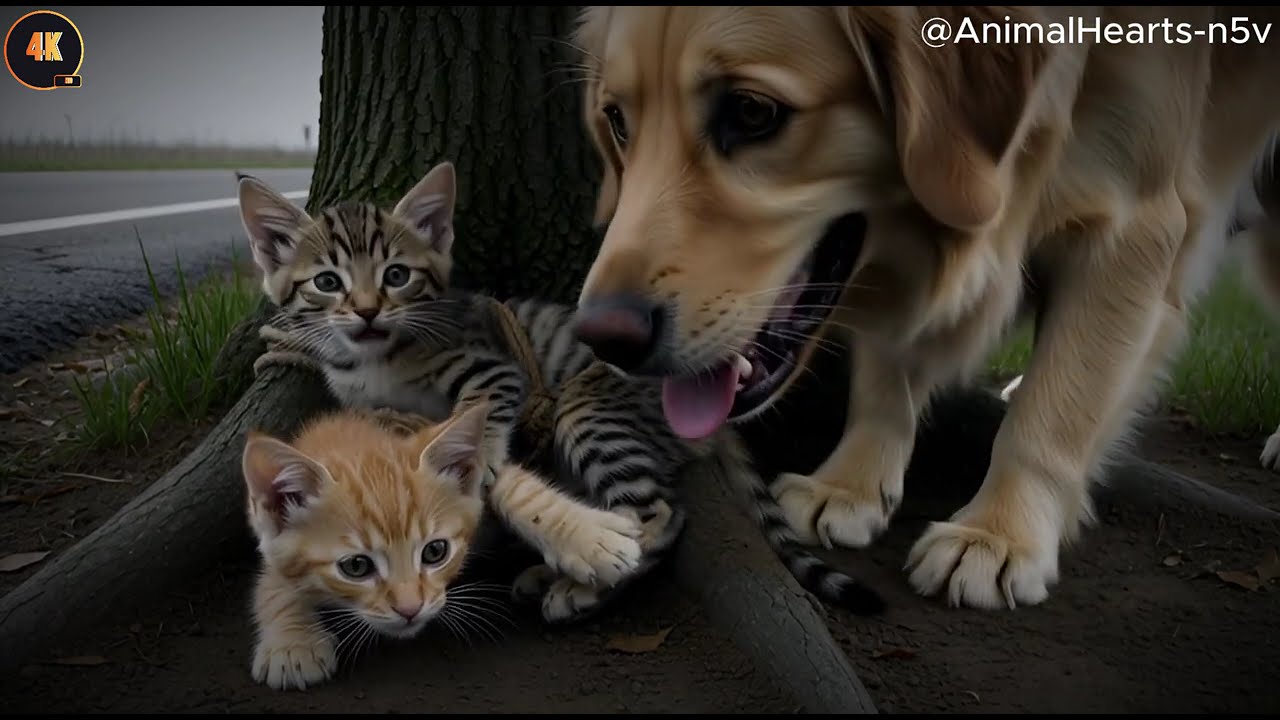 She Tied Kittens to a Tree and Drove Away — Seconds Later, the Unthinkable Happened