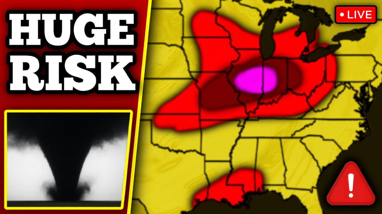 🔴 BREAKING TORNADO OUTBREAK SLAMMING OHIO VALLEY - Violent Tornadoes With LIVE Storm Chasers...