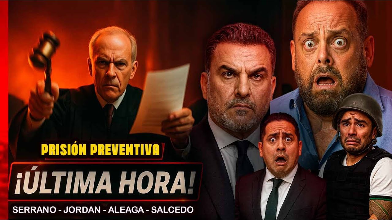 &iexcl;&Uacute;ltima Hora! Prisi&oacute;n preventiva para Serrano, Jord&aacute;n, Aleaga y Salcedo por el Caso Villavicencio
