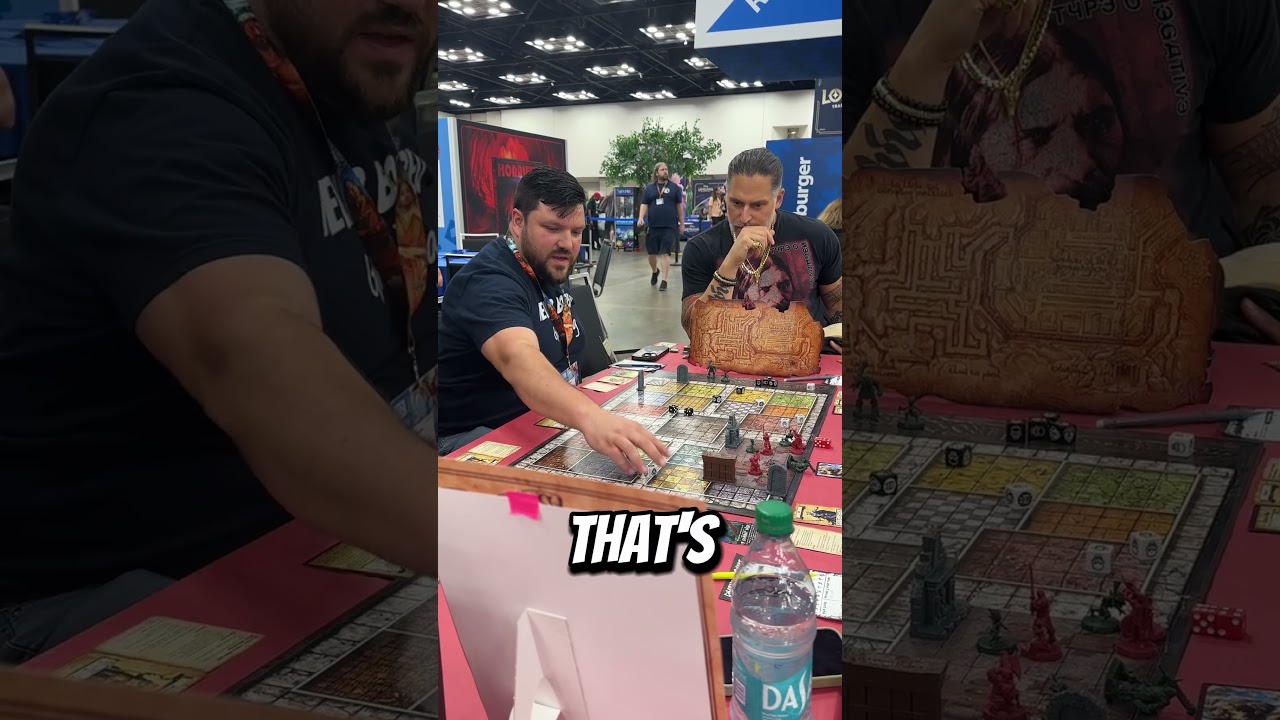 Joe Manganiello playing Hero Quest with us is the COOLEST Gen Con experience ever!!