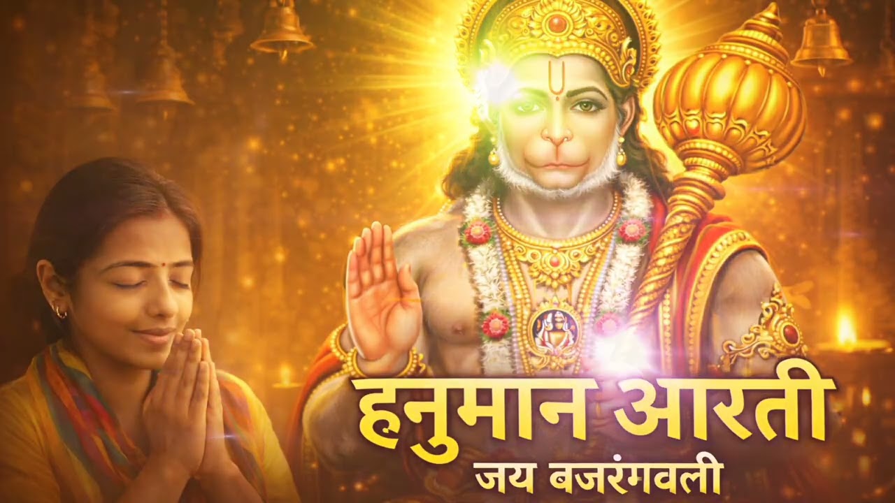 हनुमान आरती | Hanuman Aarti | जय बजरंगबली | Powerful Hanuman Bhajan | Hanuman Ji Ki Aarti