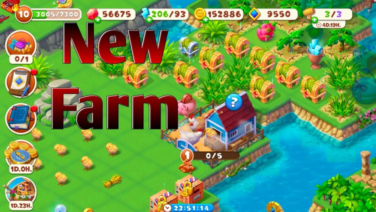 Tropical Merge Ep #5 (Unlocking New Farm ) #gameplay #walkthrough
