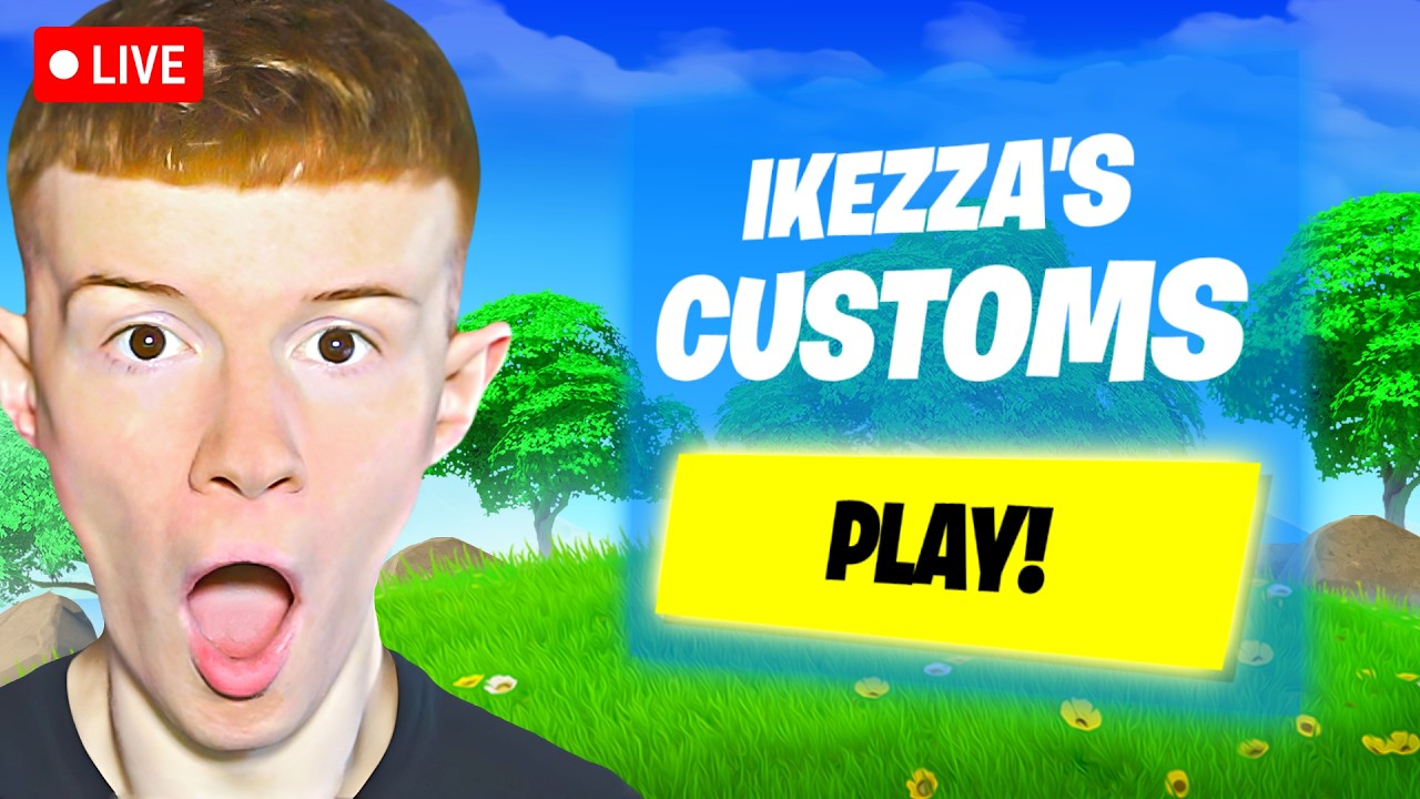 🔴 LIVE - FORTNITE CUSTOMS AND CREATIVE GAMES! (Playing With Viewers)