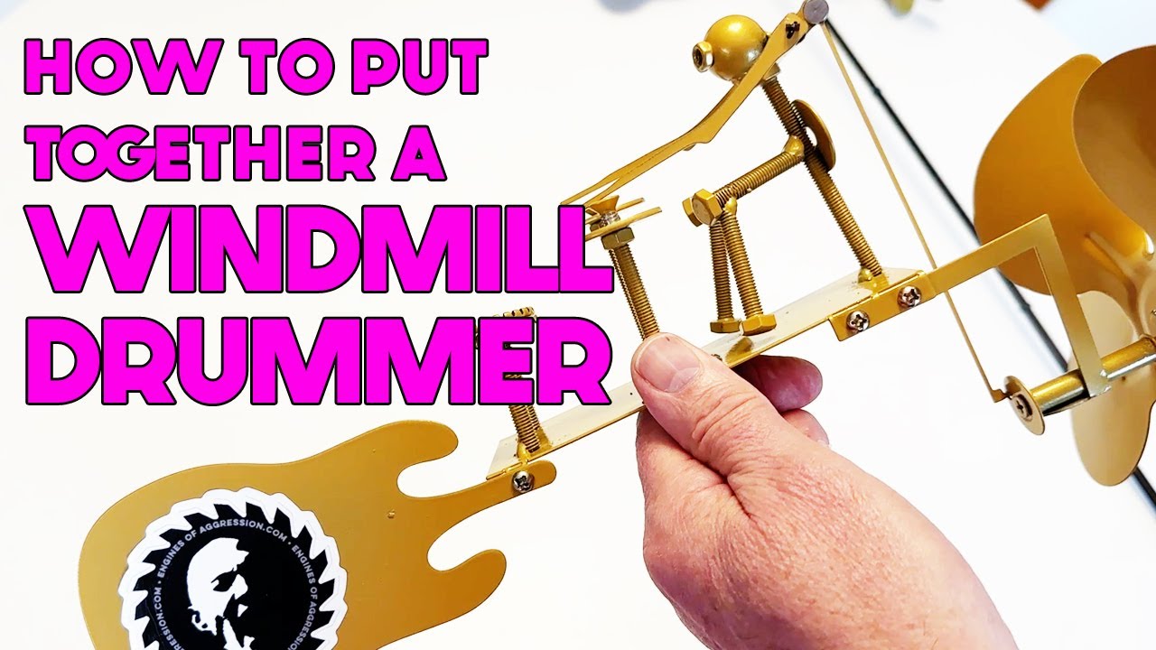 How to Put Together a Windmill Drummer