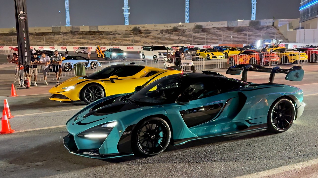 Supercars Roll Racing - Gintani SVJ, 1700HP Senna, Capristo SV, 3000HP Performante,...
