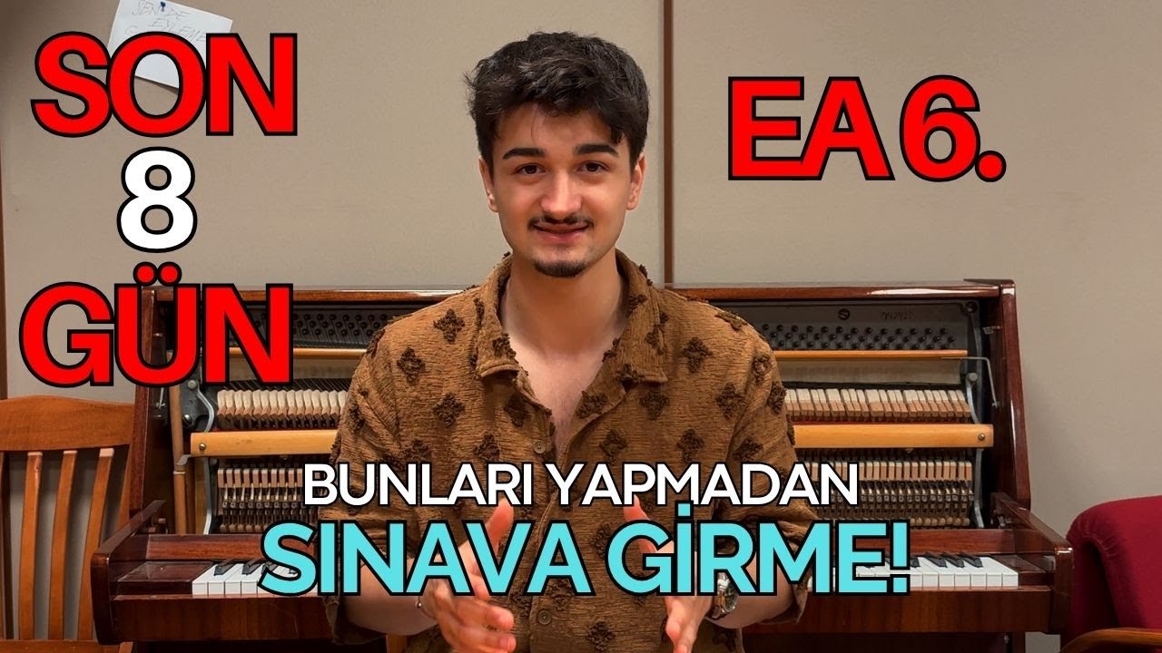 BUNLARI YAPMASAYDIM 6. OLAMAZDIM!