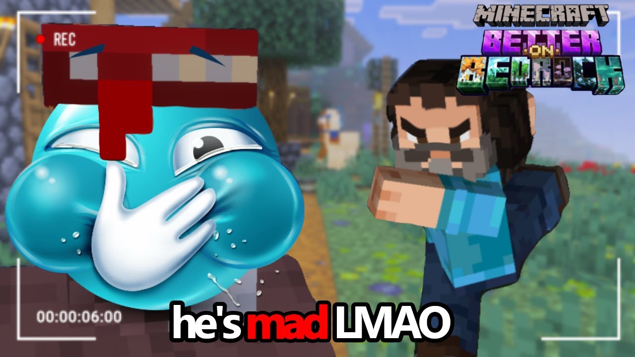 TRYING (and failing) to get a quest from a villager🤦‍♂️|modedd Minecraft Hardmode ep6|
