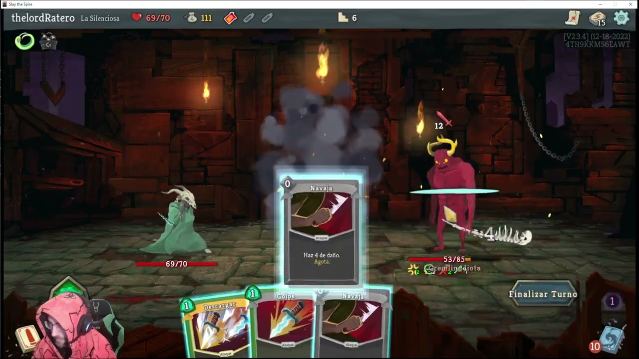 slay the spire #1 -- Recordando el fucionamiento -- Español / Castellano