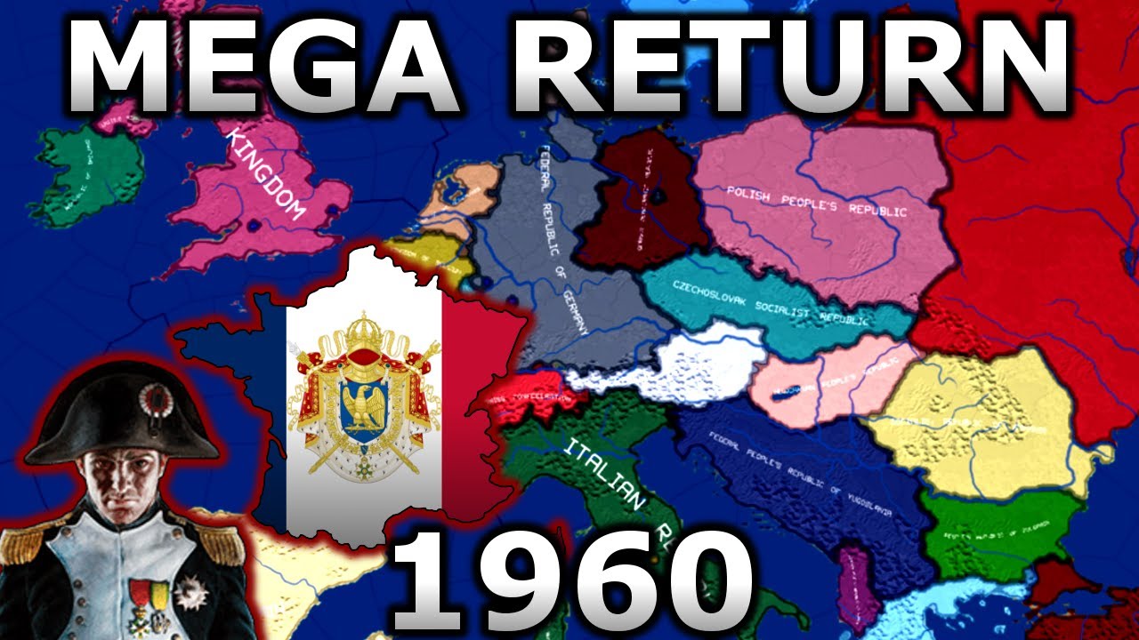 Napoleon Returns in the Cold War! | HOI4 Timelapse