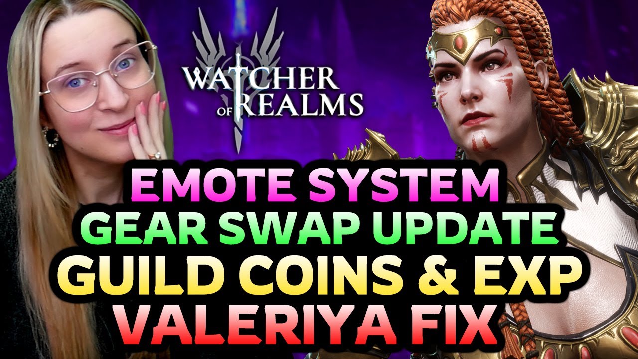 Guild Donation System, Gear Swap Improvements & More! ☑️ Forerunner Server ☑️ ✤ Watcher of Realms