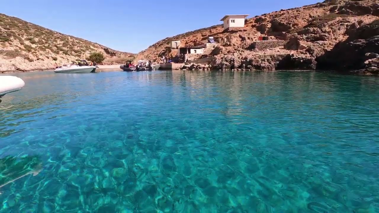 Exploring the Aegean: Inflatable Boat Adventure to Greek Islands (Patmos, Kinaros & Amorgos) in 4K