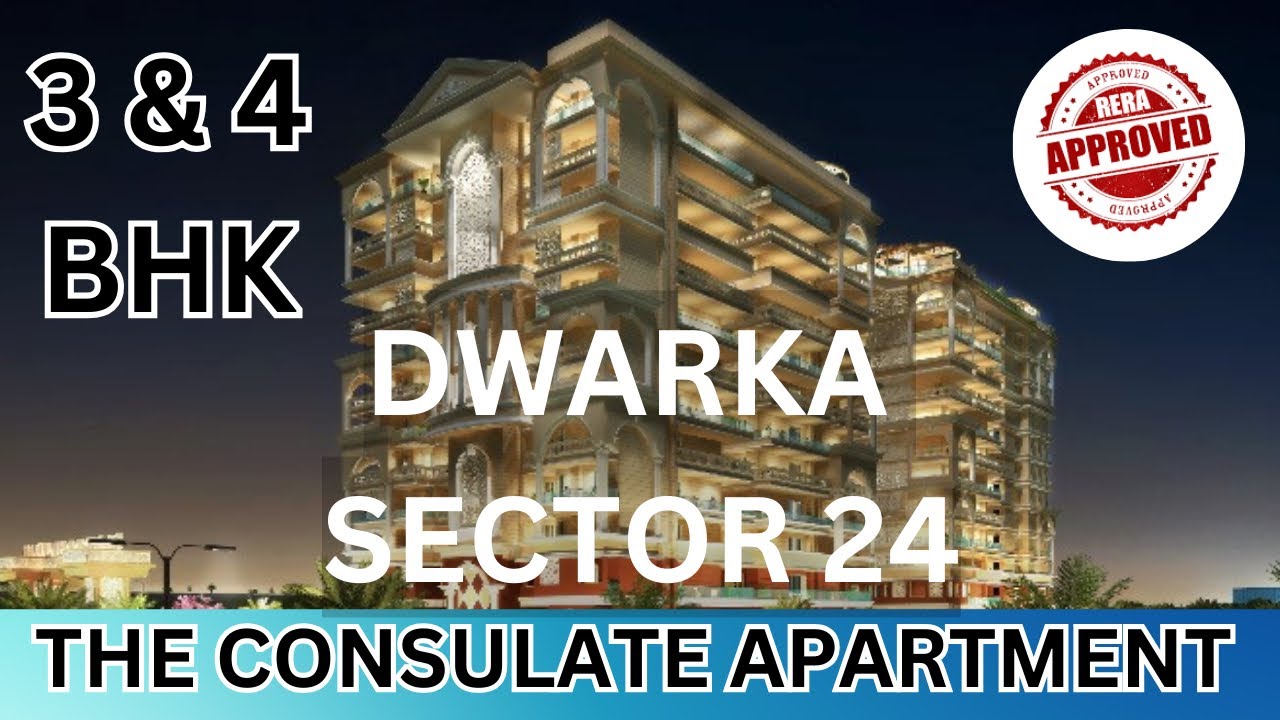 ORCHID : THE CONSULATE APARTMENTS - PROJECT OVERVIEW ! 3 + 1 & 4 BHK IN DWARKA SECTOR 24