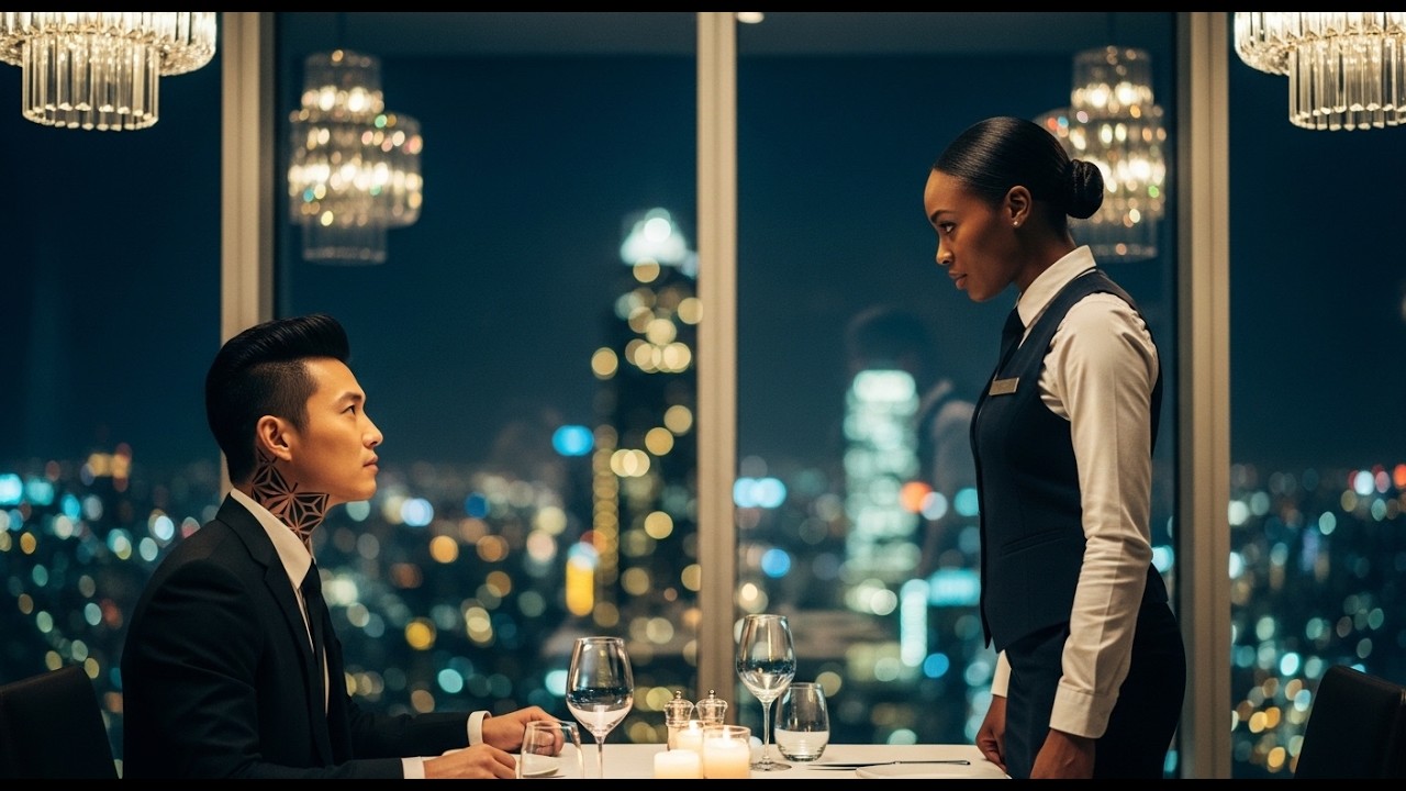60. The Korean Mafia Boss Ignored Every Woman — Until the Shy BLACK Waitress Refused to Bow to Him