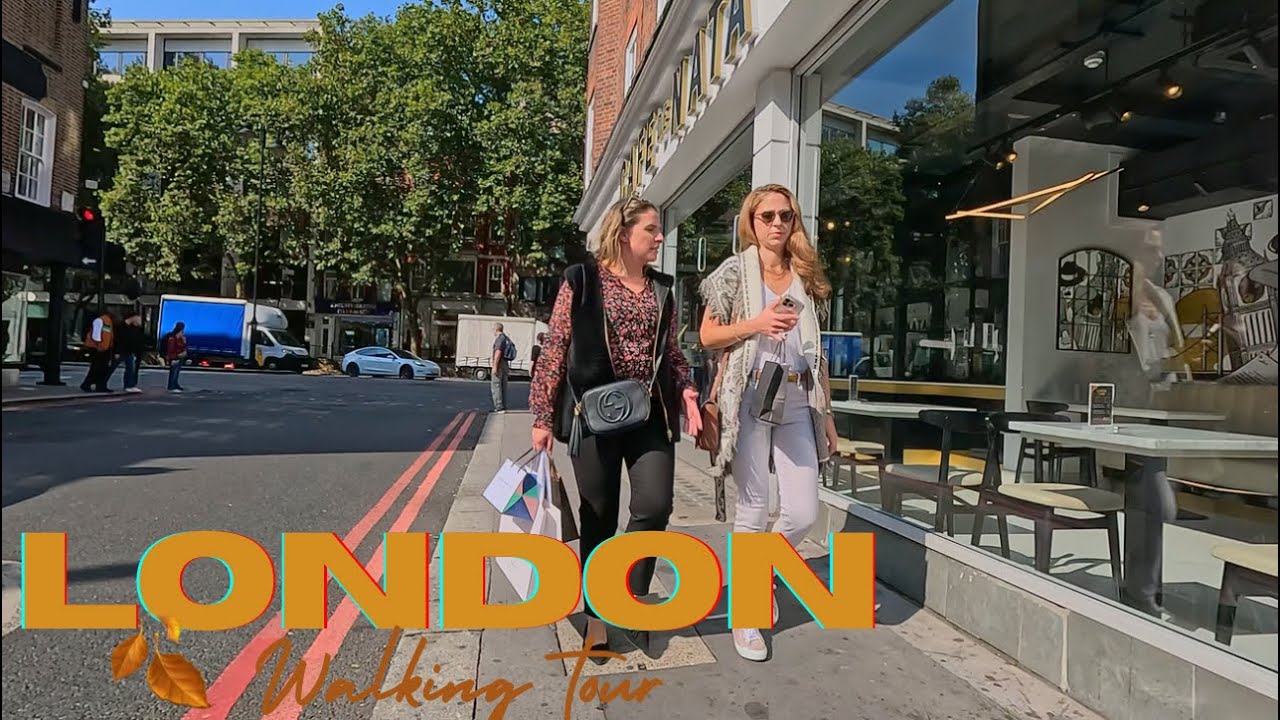 Mornington Crescent to Carnaby Street | Fitzrovia & Tottenham Court | 4K