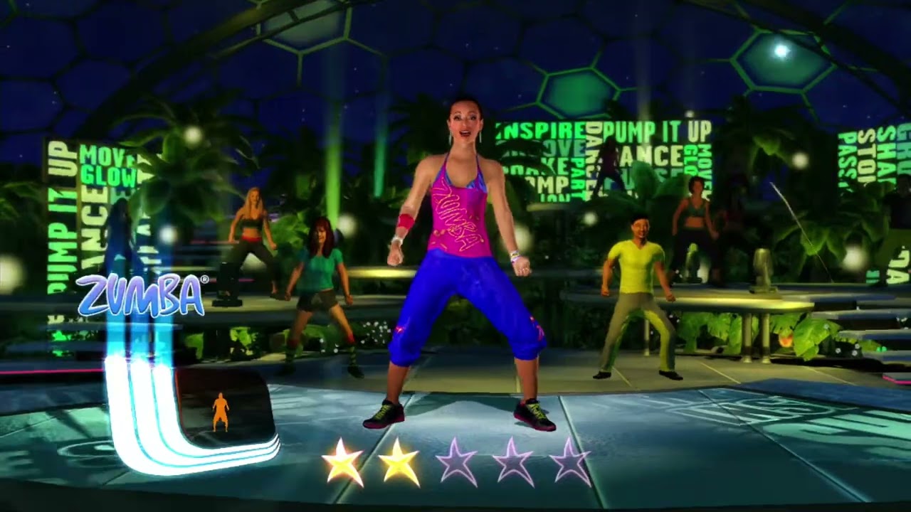 Zumba Core Fitness Vem Vem 5 Stars Xbox 360 Kinect