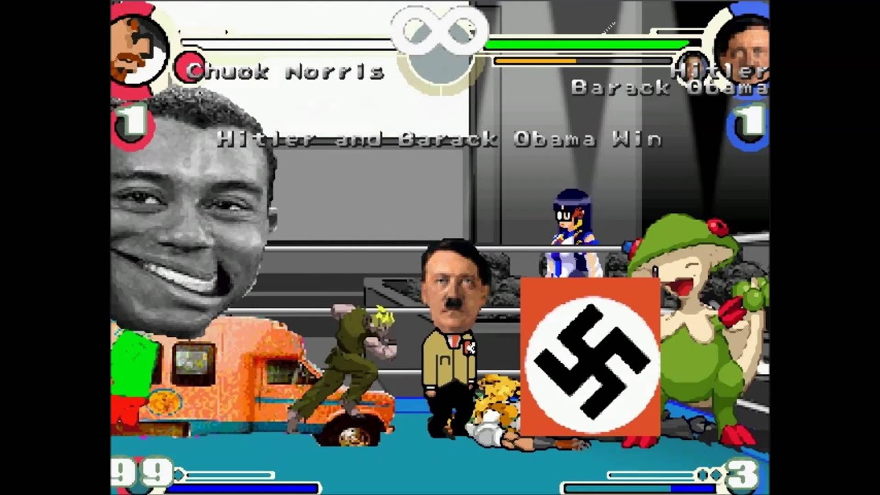 Mugen: Chuck Norris vs Hitler and Obama