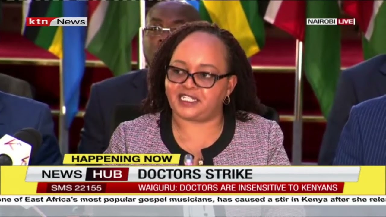 CS Nakhumicha: Offer for interns is available | Doctors Strike