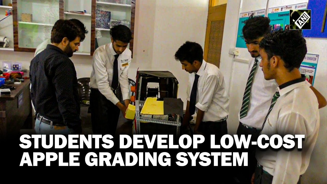 J&K: Baramulla school students create low-cost Apple grading system