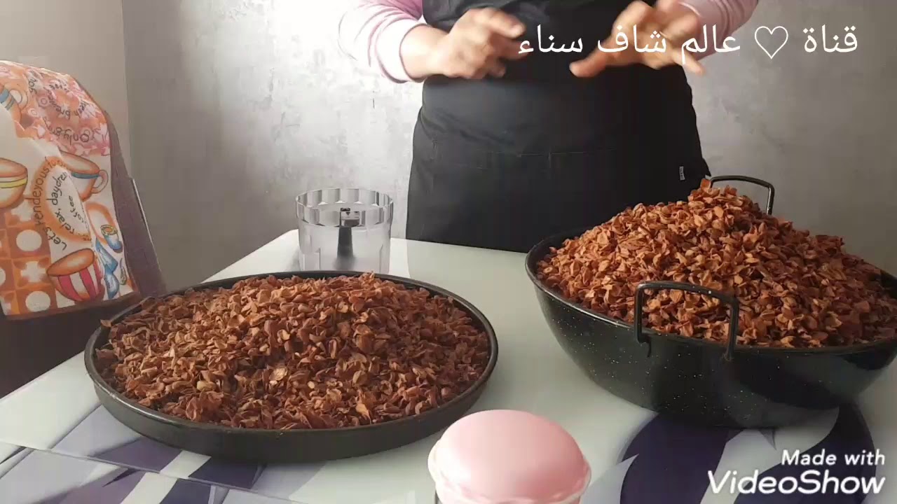 دخلو شوفو شنو يمكن ليك ديري بقشور اللوز 👌مغاديش تبقاو ترميوه من بعد هذا الفيديو😍👍🏻👍🏻