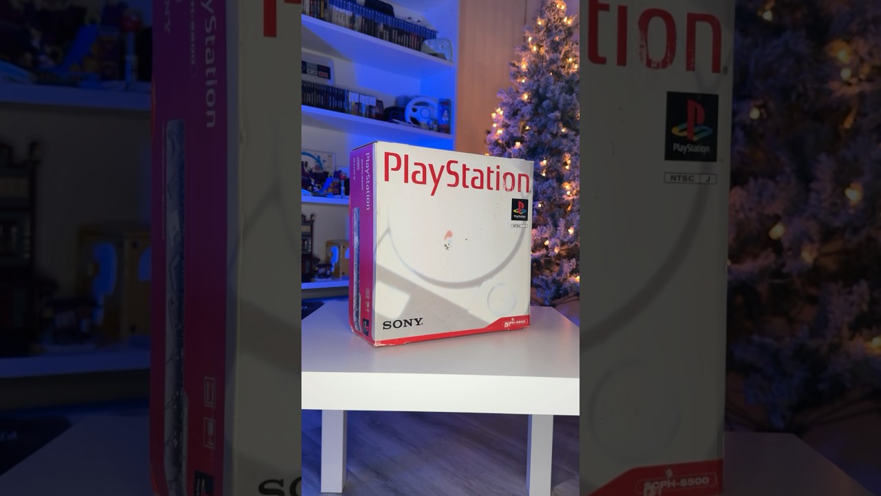 The best gift for Christmas 🎁🎄 #sony #playstation #ps1 #psone #unboxing #unpacking #christmas