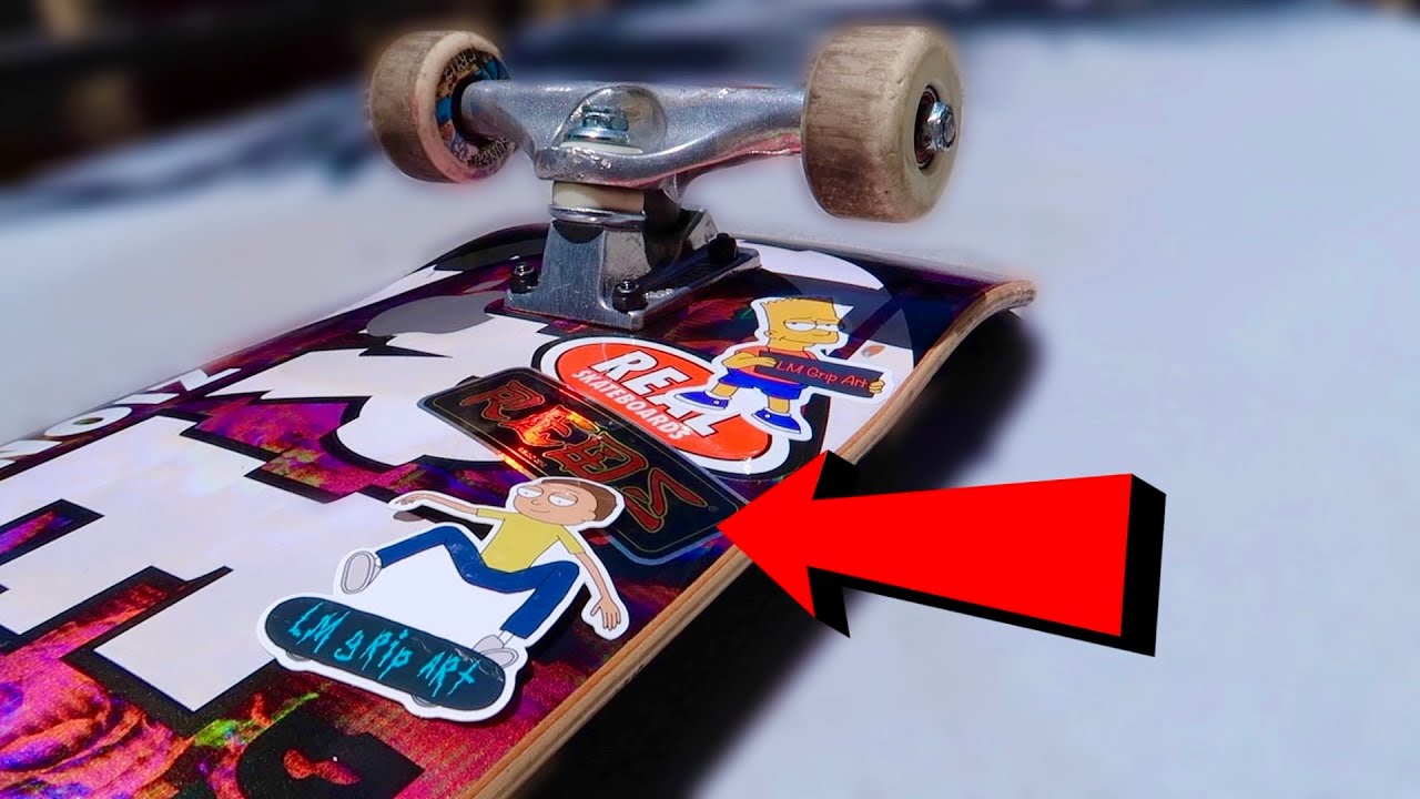 Why Skaters Put Stickers On Their Boards