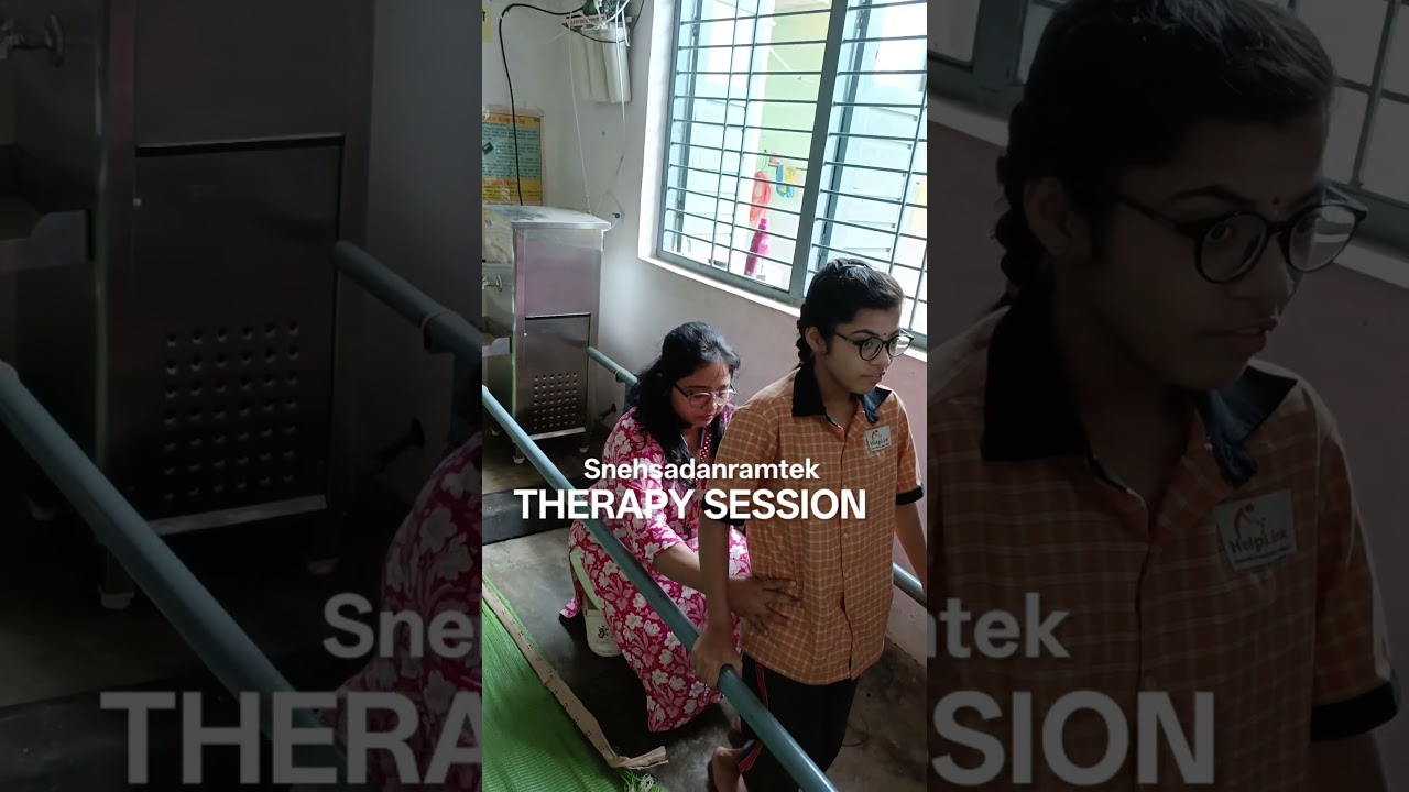 Therapy session #divyangs #specialschool #ramtek #school #therapy #therapist #shorts