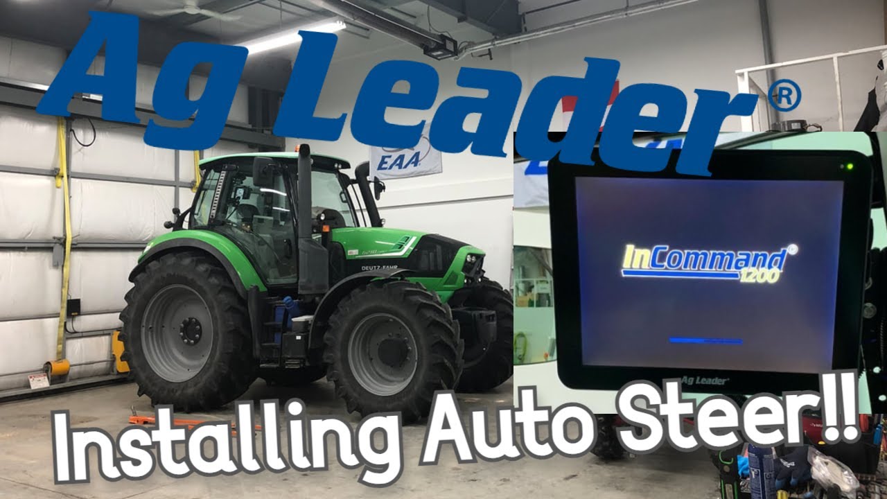 Installing Ag Leader Auto Steer on our Deutz 6210!