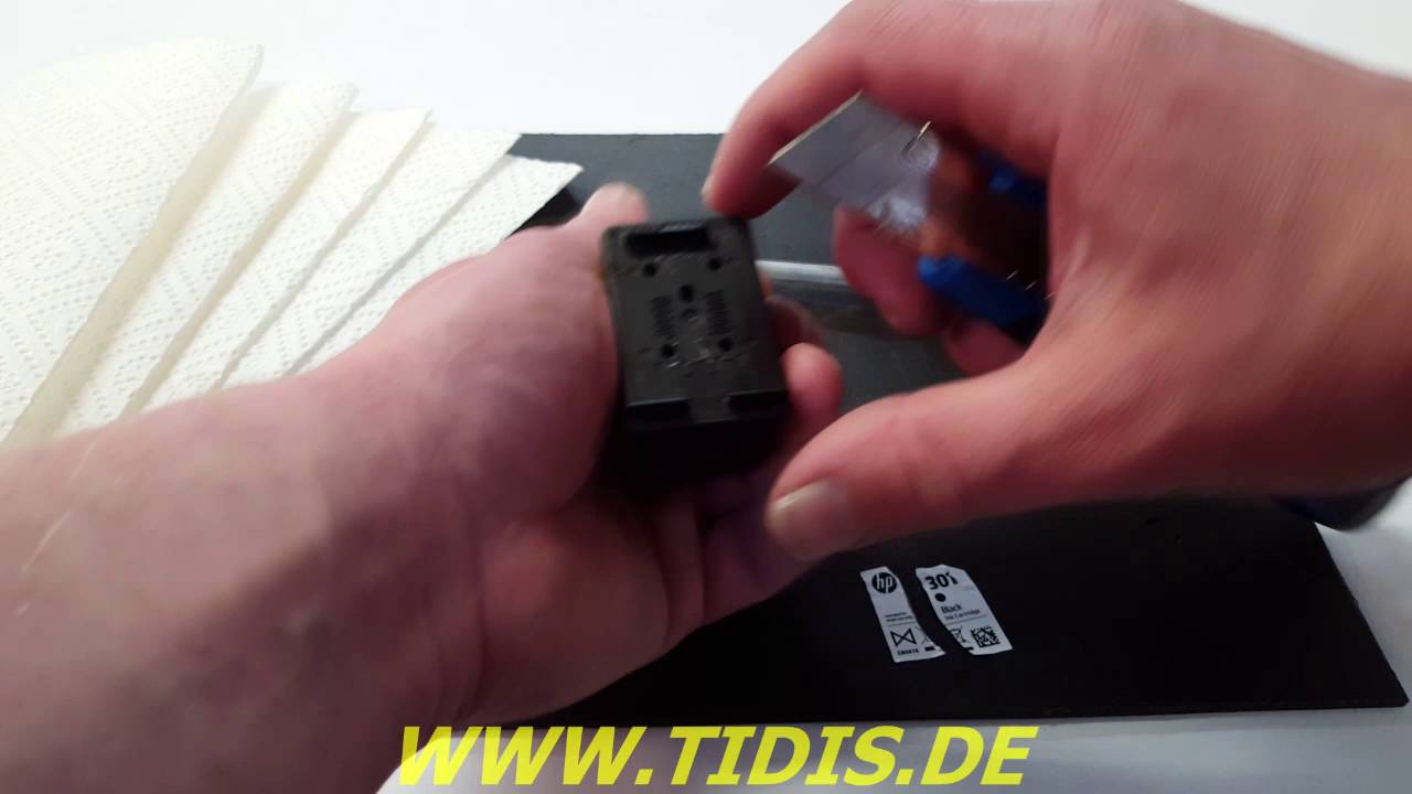 HP301 / HP301XL Black Nachf&uuml;llanleitung