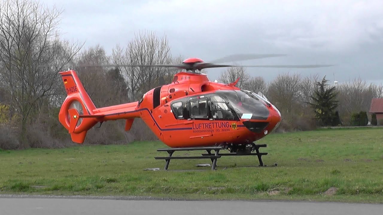 Christoph 13 Rettungshubschrauber start