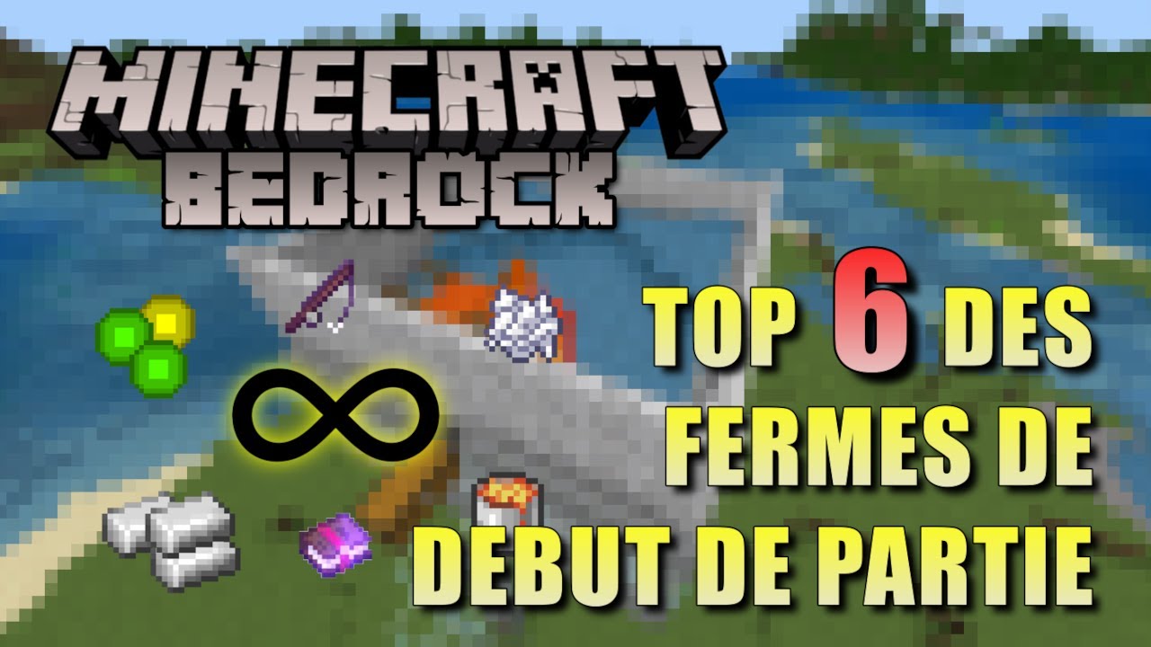 Top 6 des fermes sur Minecraft Bedrock indispensables en début de partie [Minecraft]
