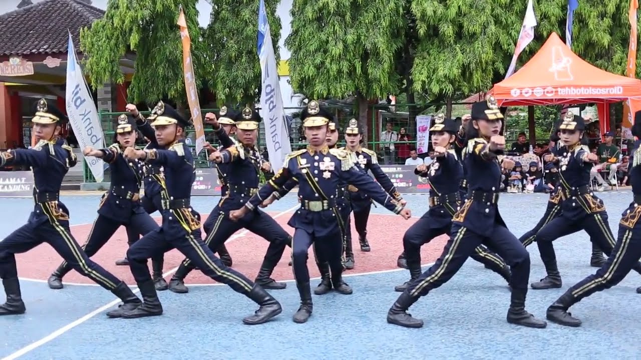 MERINDING! PASKIBRA SMAN 1 BANYUSARI KARAWANG LKBB LACOSTAR 2024
