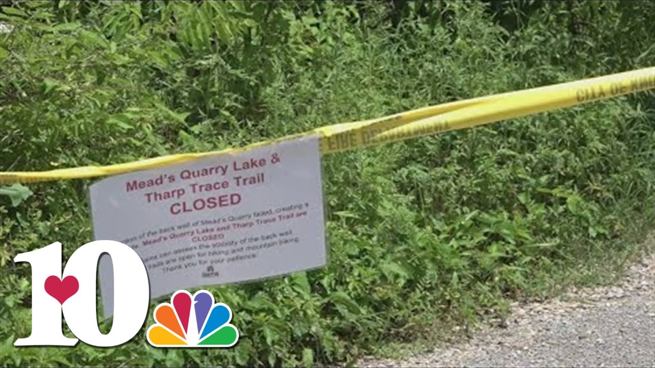 Quarry lake at Ijams closed after massive rockslide