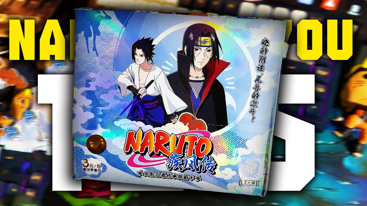 Открытие паков Naruto Kayou T2.5 ( Tier 2.5 ) / Мои первые SP - карты