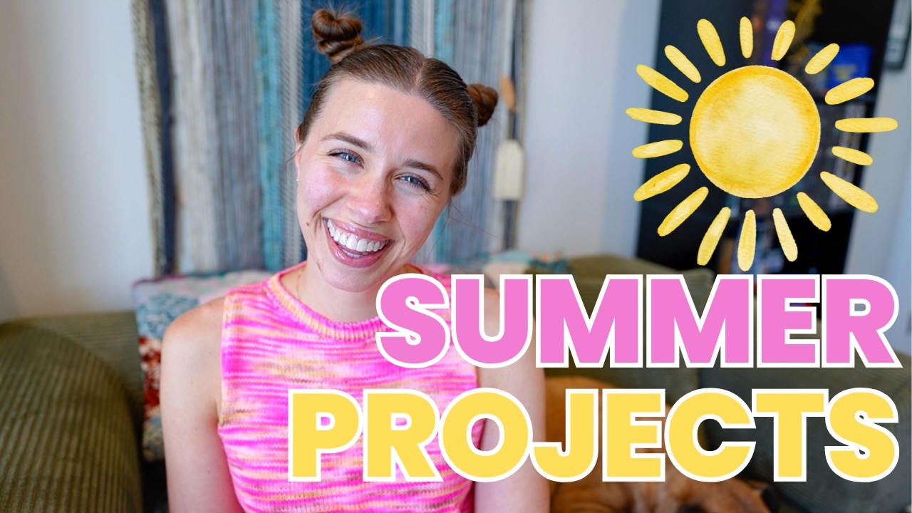 Мой (реалистичный) план по вязанию на ЛЕТО!!! ☀️