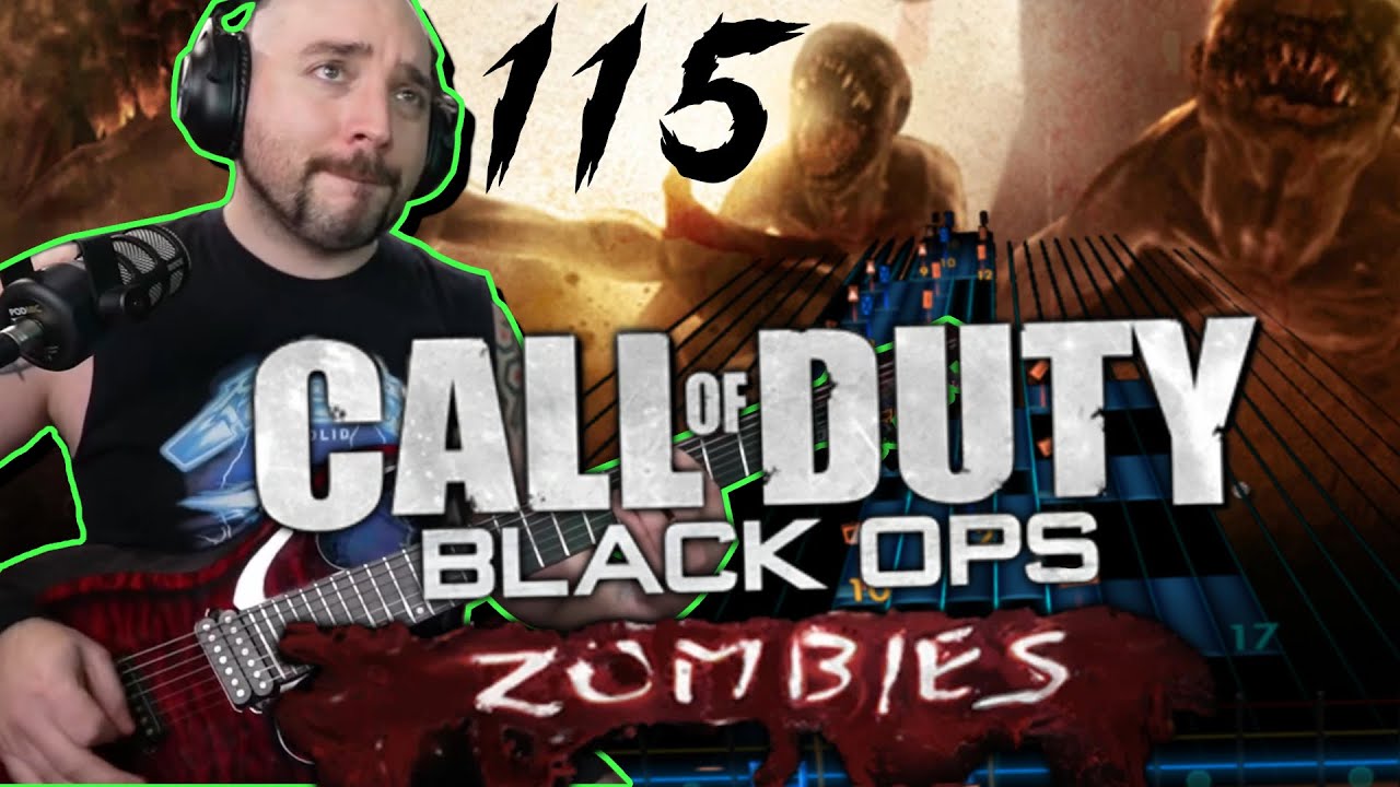 Call Of Duty Black Ops Zombies Song! Elene Siegman - 115  | Rocksmith Guitar Cover