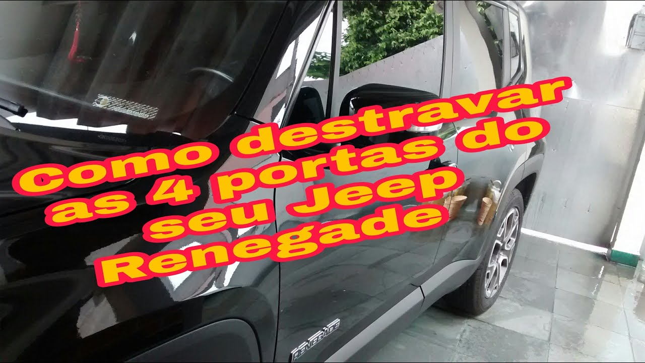 Como destravar as 4 postas do Jeep Renegade